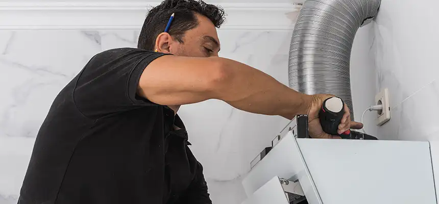 Precision In-wall Dryer Vent Cleaning & Rerouting Corrections in Sahuarita, AZ